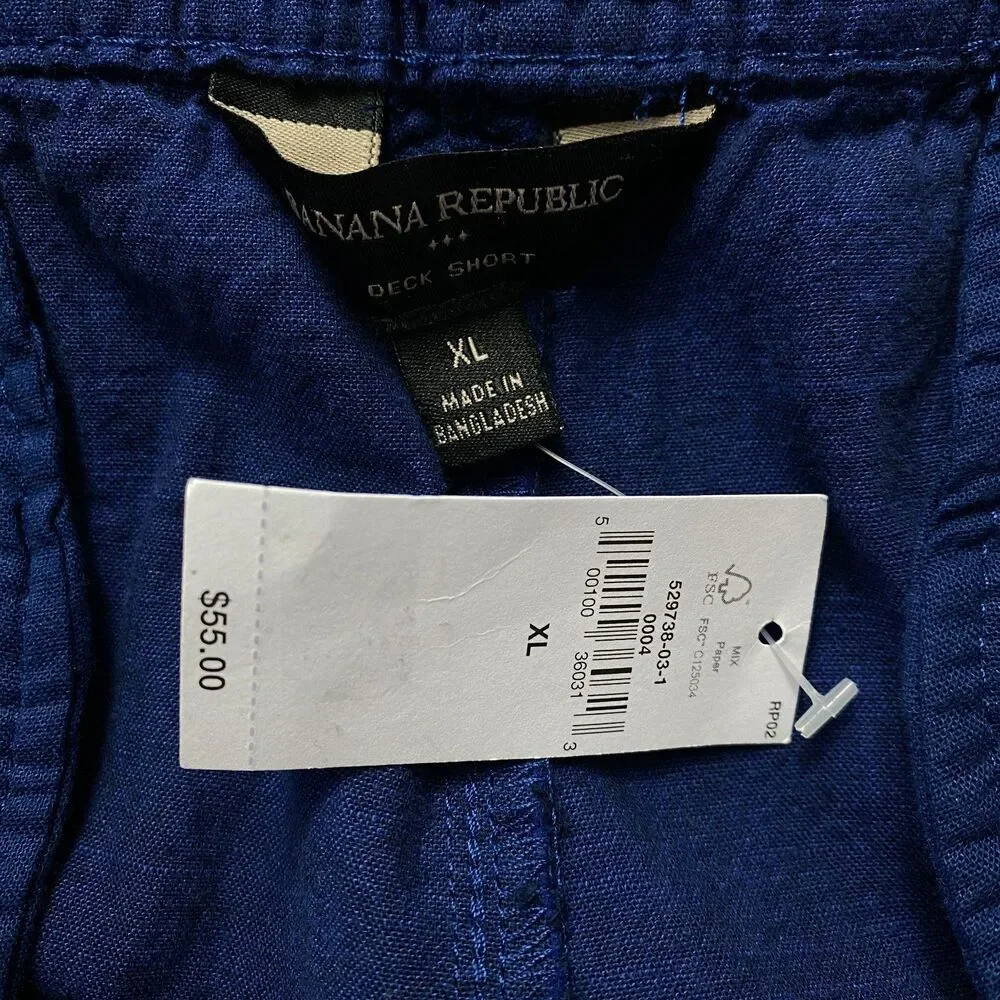 New Banana Republic Chambray Cotton 8